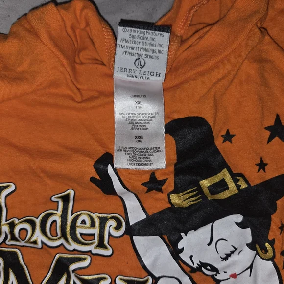 Betty Boop Halloween Top - Picture 4 of 5